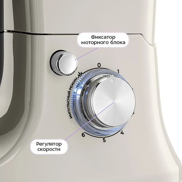 Планетарный миксер Kitfort КТ-4418