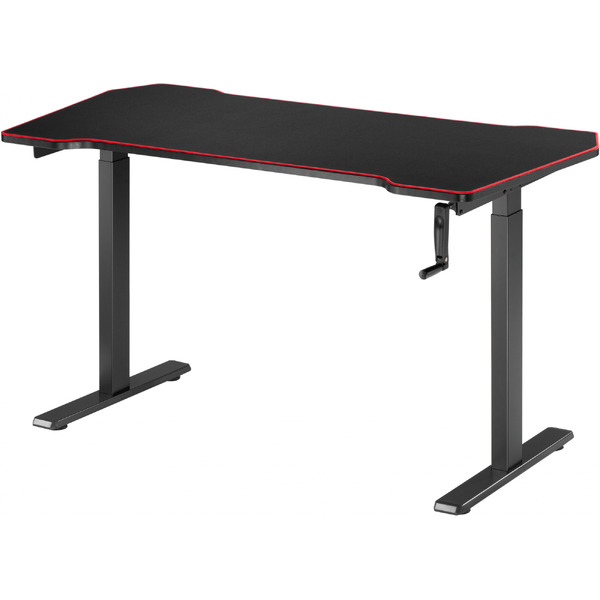 Стол для компьютера Cactus CS-MDL-BK (МДФ черный)