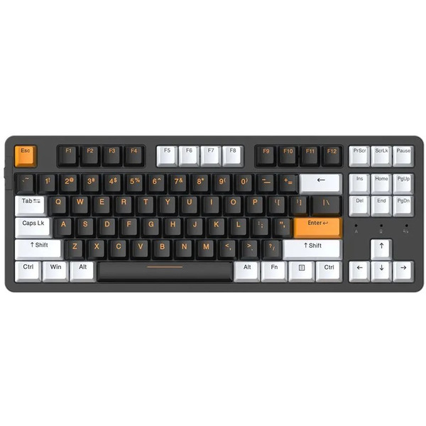 Клавиатура Dareu A87X (черный/белый)