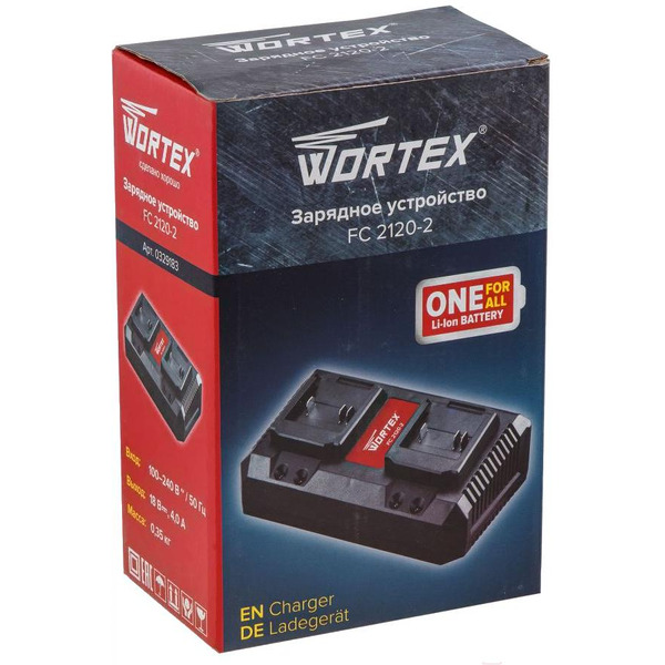 Зарядное устройство Wortex FC 2120-2 ALL1 (0329183)
