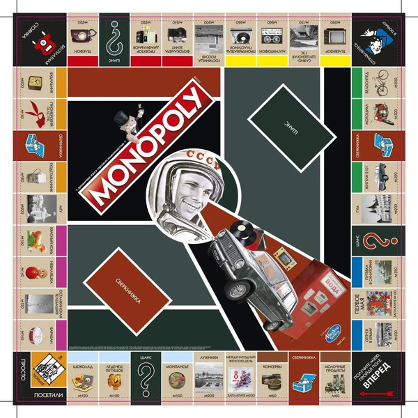 Настольная игра HASBRO Монополия СССР. Ностальгия 042154