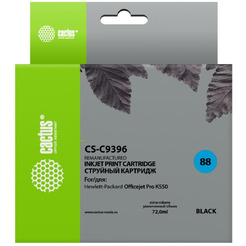 Картридж струйный Cactus CS-C9396 №88 (черный)