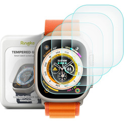 Защитное стекло RINGKE ID FC GLASS для APPLE WATCH ULTRA 1 / 2 (49 MM) CLEAR (4шт)