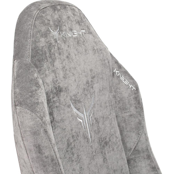 Кресло игровое Knight N1 Fabric Light-19 (1626370) серый
