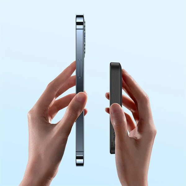 Внешний аккумулятор Baseus Magnetic Mini Wireless Fast Charging Power Bank 20W 6000mAh (черный)