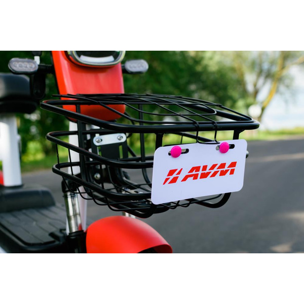 Электровелосипед AVM Delta Lite (красный)