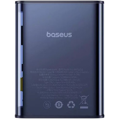 Внешний аккумулятор Baseus Explorer Series Digital Display Fast Charge 22.5W 10000mAh (синий)