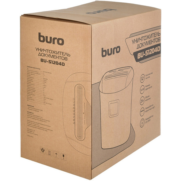 Шредер Buro Office BU-S1204D