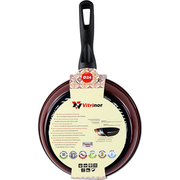 Сковорода Vitrinor Authentique Burgundy 24