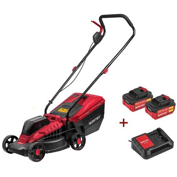 Газонокосилка Wortex CLM 3336 ALL1 (0334249) с 2-мя АКБ и ЗУ
