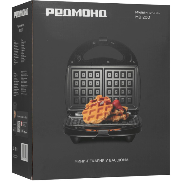 Мультипекарь РЕДМОНД MB1200 Черный