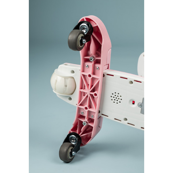 Самокат детский Ricos T-Rex JSCML603B (белый/розовый)