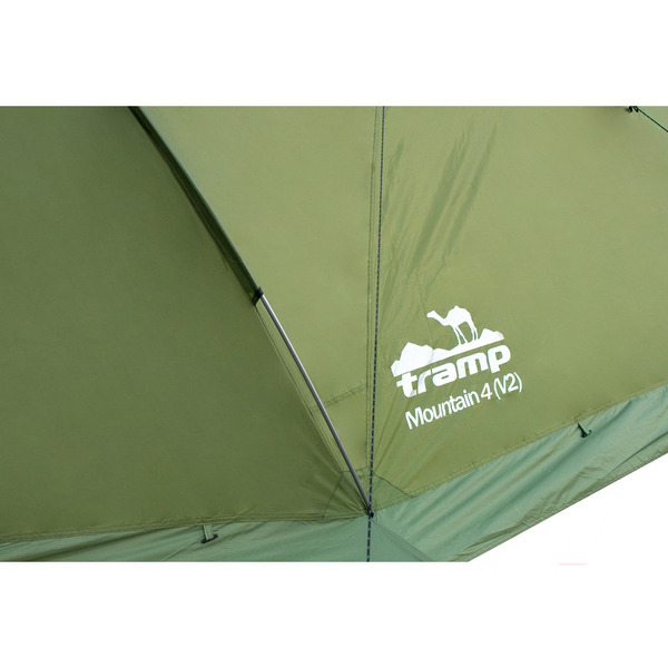 Палатка экспедиционная Tramp Mountain 4 Green ( V2 )
