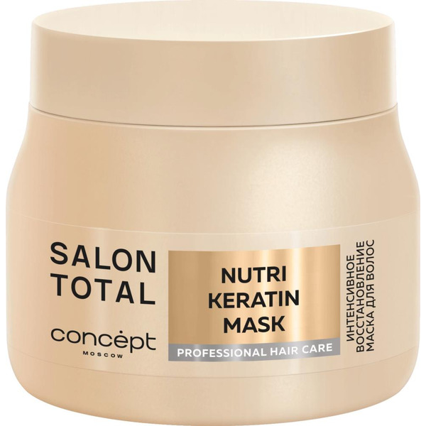 Маска CONCEPT Fusion интенсивное восстановление Keratin&Honey Repair Mask, 500 мл