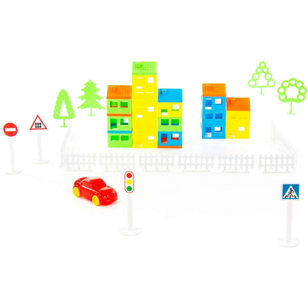 Конструктор Полесье 56221 Построй свой город