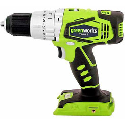 Аккумуляторная дрель-шуруповерт Greenworks G24CD (3801107) без АКБ и ЗУ