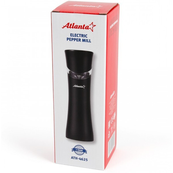 Мельница электрическая для специй Atlanta ATH-4625 (black)