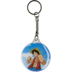 Брелок сувенирный "Дай пять Добру" с аниме (Луффи)