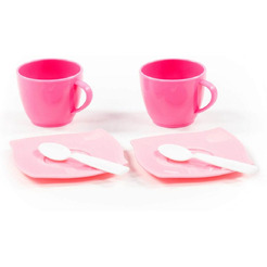 Набор детской посуды Полесье Алиса 56009 (на 2 персоны, в сеточке)