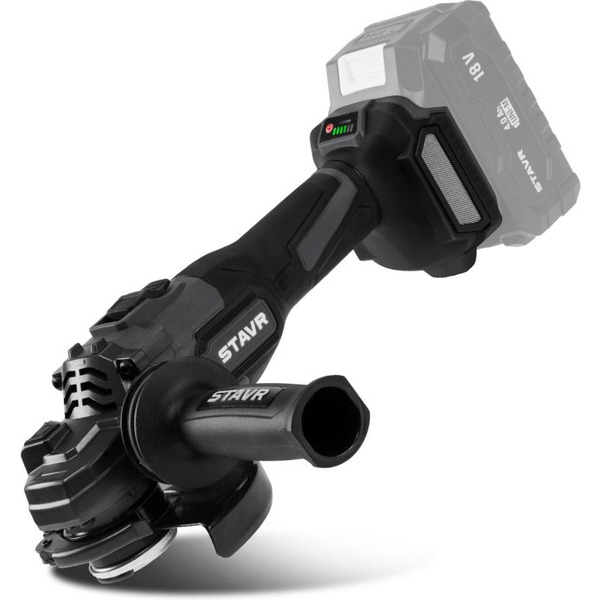 Угловая шлифмашина STAVR SAG 18BL-125V (без АКБ и ЗУ)