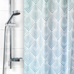 Штора для ванной комнаты Вилина 6666-2214-1 (Византийский орнамент)