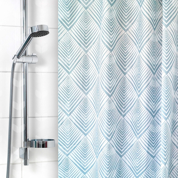 Штора для ванной комнаты Вилина 6666-2214-1 (Византийский орнамент)