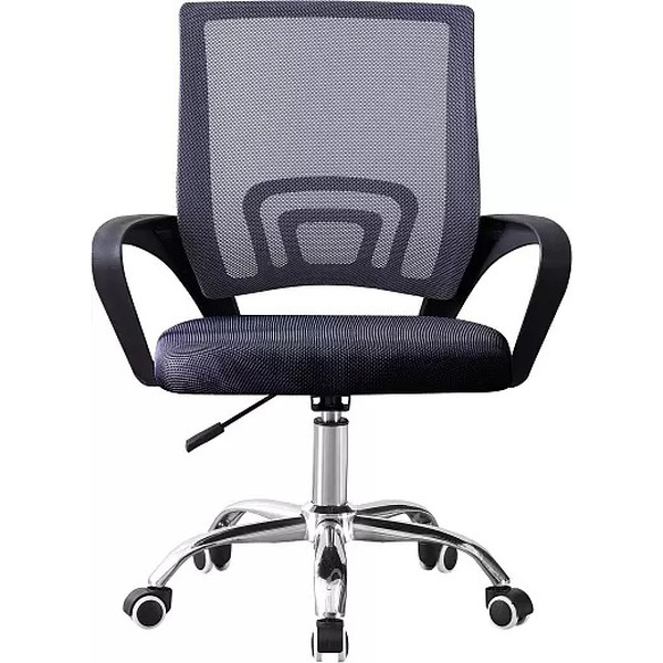 Кресло офисное Mio Tesoro Виола 695 AF-C4021 (серый/черный)