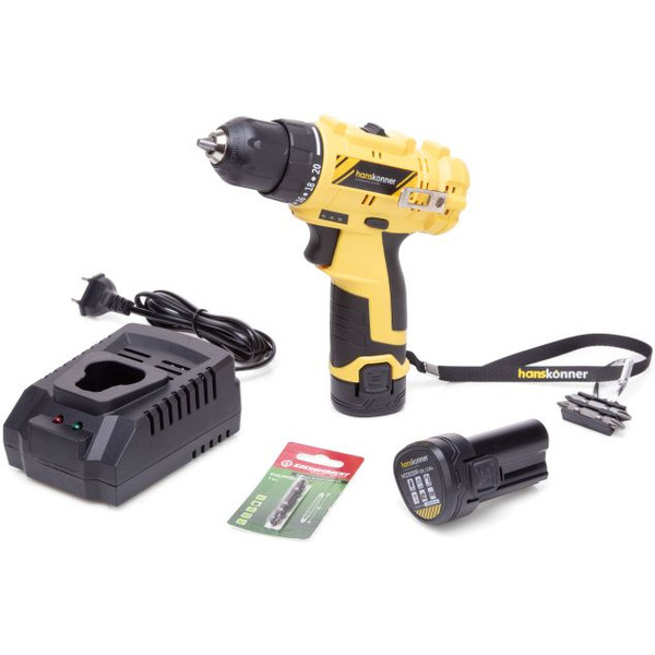 Дрель-шуруповерт Hanskonner HCD1230R