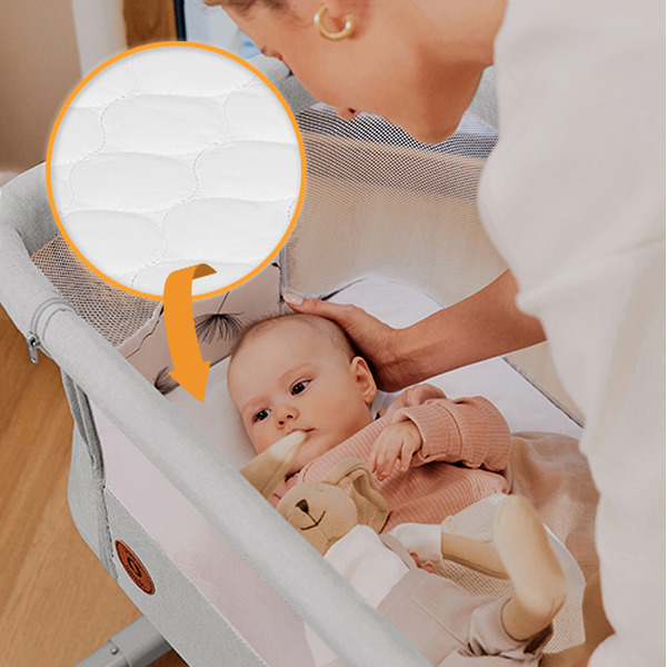 Детская кроватка Lionelo Aurora (Beige Cappuccino)