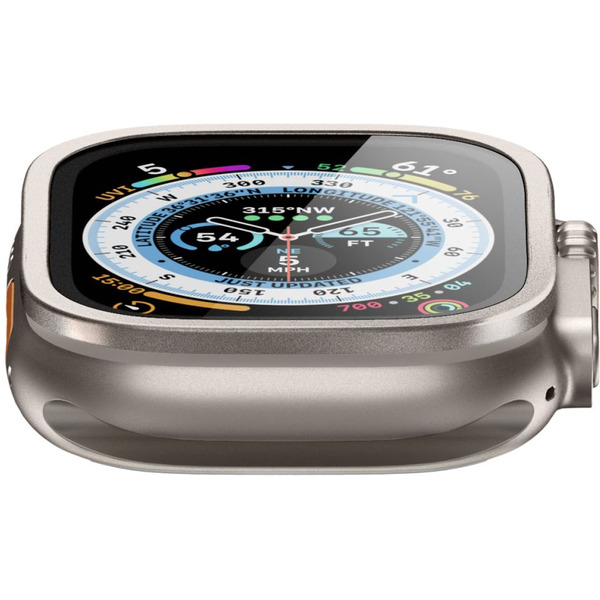 Защитное стекло Spigen ProFlex EZ Fit для Apple Watch 9/8/7 (45 mm) AFL04051 (2шт)