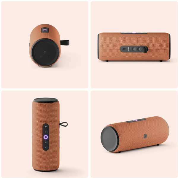 Портативная Умная колонка Яндекс.Станция Стрит YNDX-00030ORG (оранжевый)