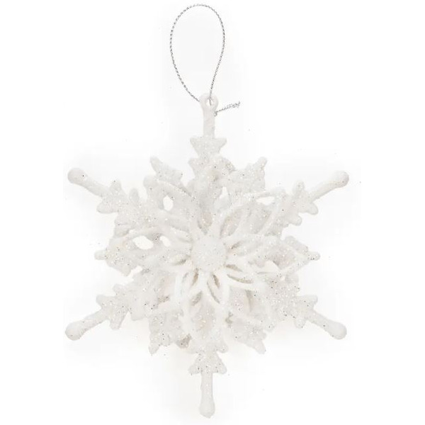 Новогоднее украшение Ausini Белая капель M54WT