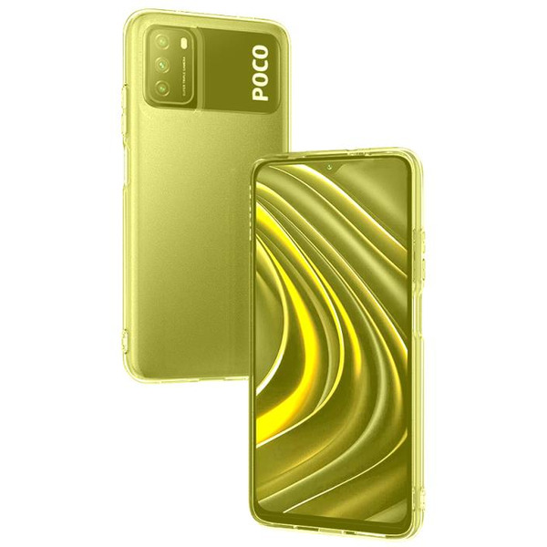 Бампер Bingo TPU 2.0mm для XIAOMI Redmi 9T/POCO M3 Желтый