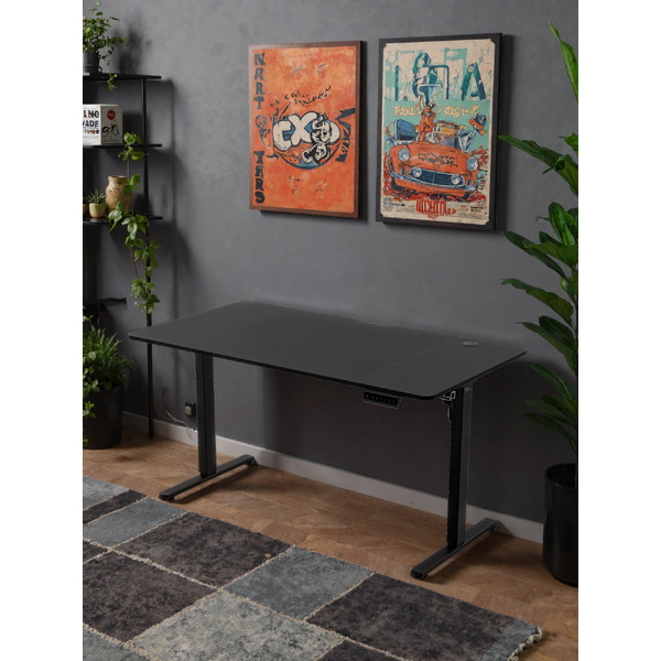 Стол с регулировкой высоты Zone51 e-Freeflow 140x75 Black Z51-FLD-FFL-BK4