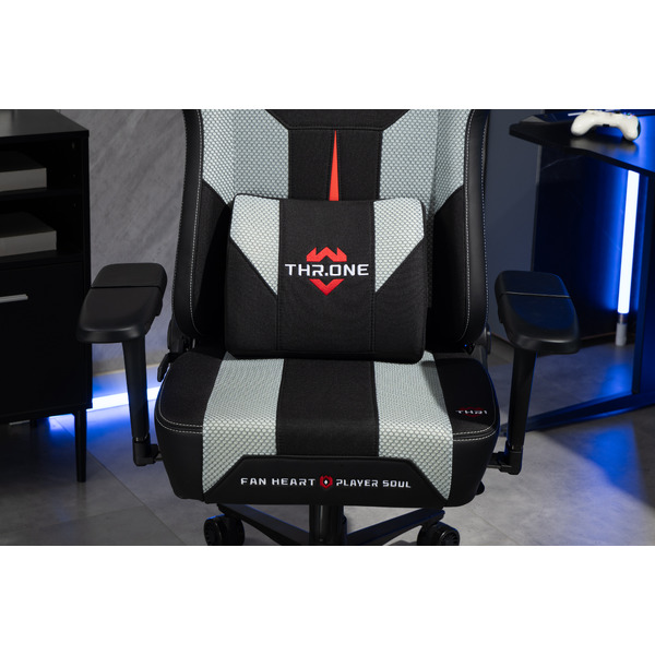 Кресло компьютерное EVOLUTION Throne Grey