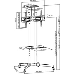 Стойка для телевизора Ultramounts UM262