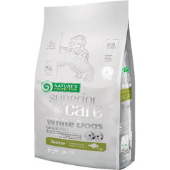 Сухой корм для собак Nature's Protection SC White Dogs Grain Free White Fish Junior NPSC45830 (10кг)
