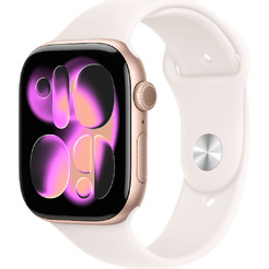 Смарт-часы Apple Watch Series 11 GPS 46mm Rose Gold MEV74LW/A (размер ремешка M/L)