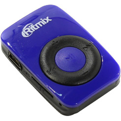 MP3 плеер RITMIX RF-1010 (синий)
