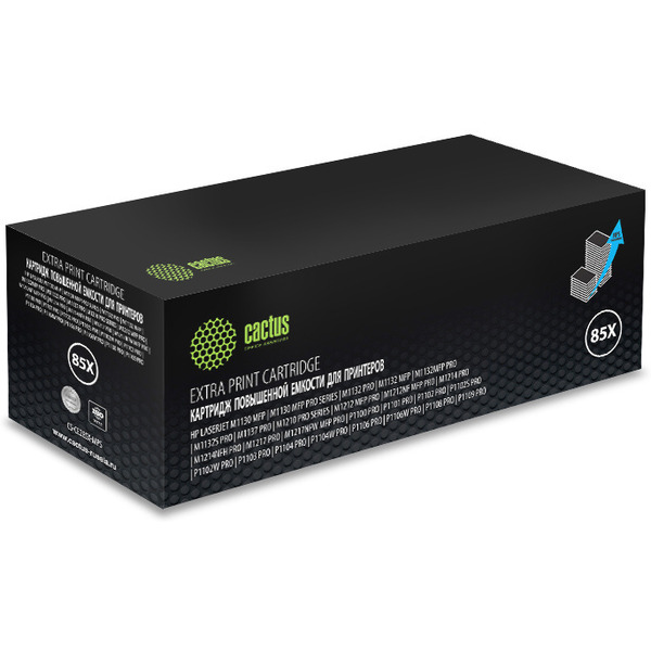 Картридж лазерный Cactus CS-CE285X-MPS CE285X (черный)