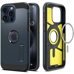 Чехол для телефона Spigen Tough Armor (MagFit) для iPhone 15 Pro ACS06734 (темно-синий)