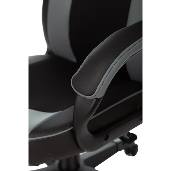 Кресло геймерское Бюрократ Zombie Game 17 (черный/серый)