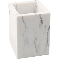 Набор аксессуаров для ванной Perfecto Linea Marble 35-000105 (белый)