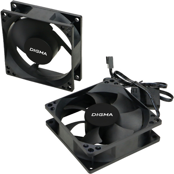 Вентилятор для корпуса Digma DFAN-80