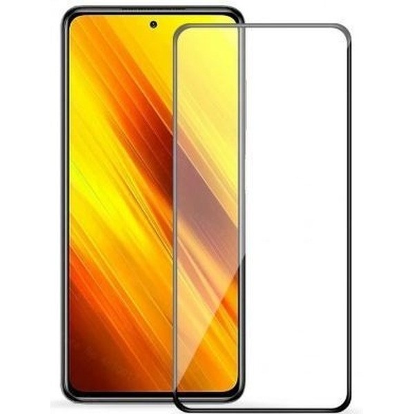 Защитное стекло CASE Full Glue для Xiaomi Poco X3 Pro (черный)