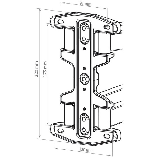 Кронштейн Kromax ATLANTIS-45 (белый)