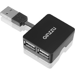 USB-хаб Ginzzu GR-414UB