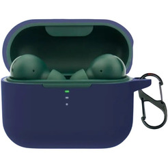 Чехол Bingo Silicone для QCY T10 (темно-синий)