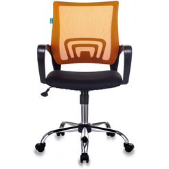 Кресло Бюрократ CH-695N/SL/OR/BLACK (черный/оранжевый)