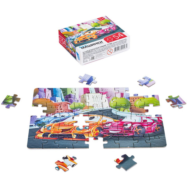 Пазлы DREAM MAKERS Машинки RI5405C